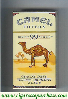 Camel Filter 99s cigarettes hard box
